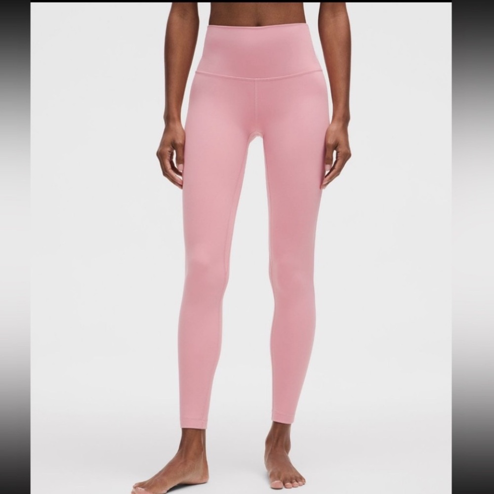 Lululemon Align High Rise Pant 28” in Pink Tide SIZE 14